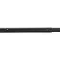 Barre de Décoration de Table Noire Extensible Ajustable Démontable 139-250cm