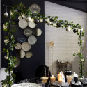 Barre de Décoration de Table Noire Extensible Ajustable Démontable 139-250cm