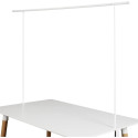 Barre de Décoration de Table Blanche Extensible Ajustable Démontable 139-250cm