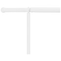Barre de Décoration de Table Blanche Extensible Ajustable Démontable 139-250cm