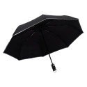 Parapluie Lampe Torche Pliable Automatique Noir avec Housse