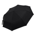 Parapluie Lampe Torche Pliable Automatique Noir avec Housse