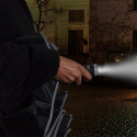 Parapluie Lampe Torche Pliable Automatique Noir avec Housse