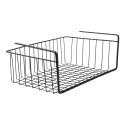 Panier Suspendu L40cm en Métal Filaire Noir