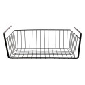 Panier Suspendu L40cm en Métal Filaire Noir