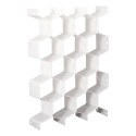 Pack 3 x 6 Séparateurs de Tiroirs Modulables Blancs