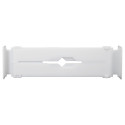 Lot de 2 Séparateurs de Tiroir Extensible 32-55cm Blanc