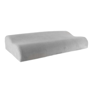 Oreiller à Mémoire de Forme Gris avec Sangle