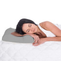 Oreiller à Mémoire de Forme Gris avec Sangle Oreiller à Mémoire de Forme Gris avec Sangle