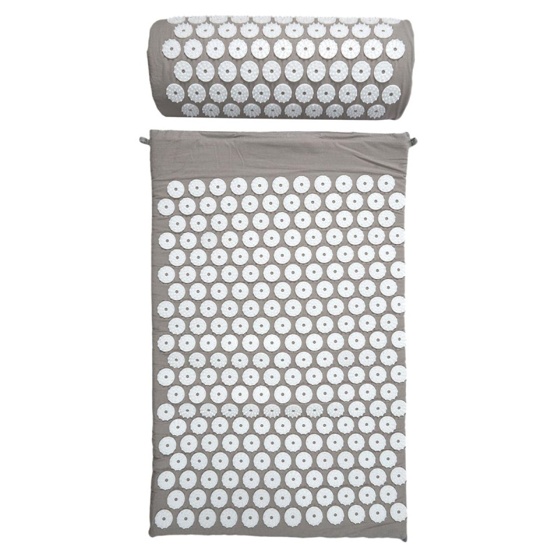 Tapis d'Acupression avec Oreiller et Housse de Transport