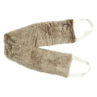 Bouillotte Tour de Cou Micro-Ondable avec Billes de Céramique Tissu Ultra Doux