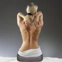 Coussin de Posture à Mémoire de Forme Gris Anthracite