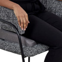 Coussin de Posture à Mémoire de Forme Gris Anthracite