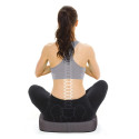 Coussin de Posture à Mémoire de Forme Gris Anthracite