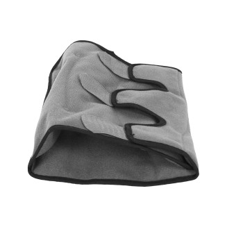 Bande Effet Froid pour Jambe en Tissu Doux Gris