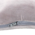 Coussin de Posture Massant et Chauffant à Mémoire de Forme Gris