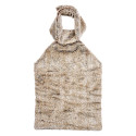 Couverture Dorsale Micro-Ondable avec Billes de Céramique Tissu Ultra Doux