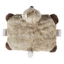 Peluche Coussin Bouillotte Micro-Ondable Tissu Ultra Doux