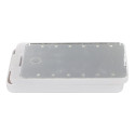 Boîte à Maquillage Miroir Lumineux LED Pivotant + 5 Pinceaux