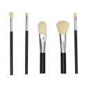 Boîte à Maquillage Miroir Lumineux LED Pivotant + 5 Pinceaux