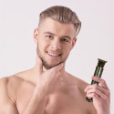 Kit Tondeuse de Précision Sans Fil pour Barbe et Cheveux 6 Accessoires