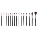 Kit Complet Trousse de 15 Pinceaux de Maquillage