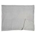 Plaid Doux en Microfibre Gris Clair 150x200cm