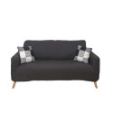 Housse Extensible Coloris Gris pour Canapé 2 Places