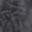 Tapis Forme Peau de Bête 60x90cm Imitation Fourrure Fine Gris Anthracite