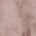 Tapis Forme Peau de Bête 60x90cm Imitation Fourrure Fine Rose