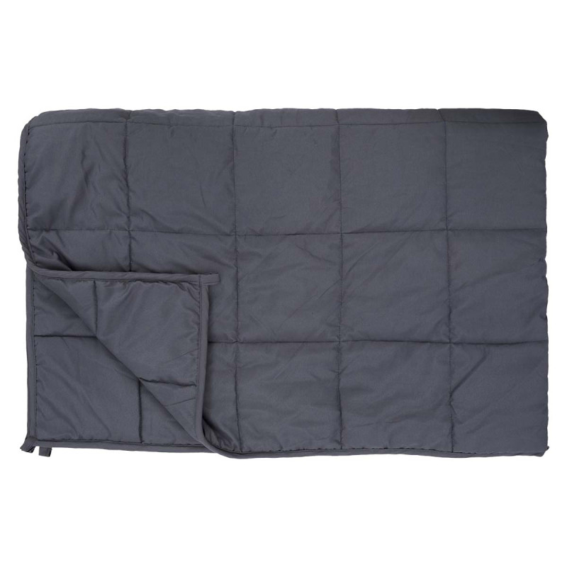 Couverture Pondérée 7kg Anti-Stress Sommeil Optimal Gris Anthracite Couverture Pondérée 7kg Anti-Stress Sommeil Optimal Gris Anthracite