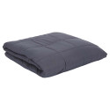 Couverture Pondérée 7kg Anti-Stress Sommeil Optimal Gris Anthracite