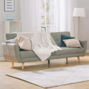 Plaid en Gaze de Coton Blanc Craie 120x150cm