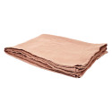 Plaid en Gaze de Coton Rose Poudré 120x150cm