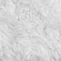Couverture Pondérée 7kg Anti-Stress Sommeil Optimal Imitation Fourrure Blanche