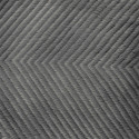 Plaid Ultra Doux 140x200cm Imitation Fourrure Texturée Grise et Sherpa