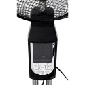 Ventilateur Brumisateur sur Pied Noir avec Télécommande
