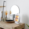Chauffage d'Appoint à Quartz 400-800W Blanc