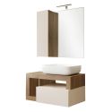 Bois mercure / Beige