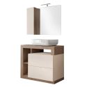 Bois mercure / Beige