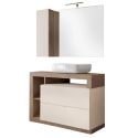 Bois mercure / Beige