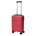 Lot de 3 Valises Rigides Rouge Corail avec Roues Pivotantes 360°, Cadenas Sécurisé à Code