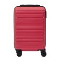Lot de 3 Valises Rigides Rouge Corail avec Roues Pivotantes 360°, Cadenas Sécurisé à Code