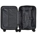 Valise Cabine Jaune 28L Rigide en Polycarbonate avec Roues Pivotantes 360° et Cadenas Sécurisé à Code