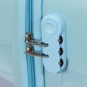Valise Cabine Bicolore Bleu et Violet 35L Rigide en ABS avec Roues Pivotantes 360° et Cadenas Sécurisé à Code
