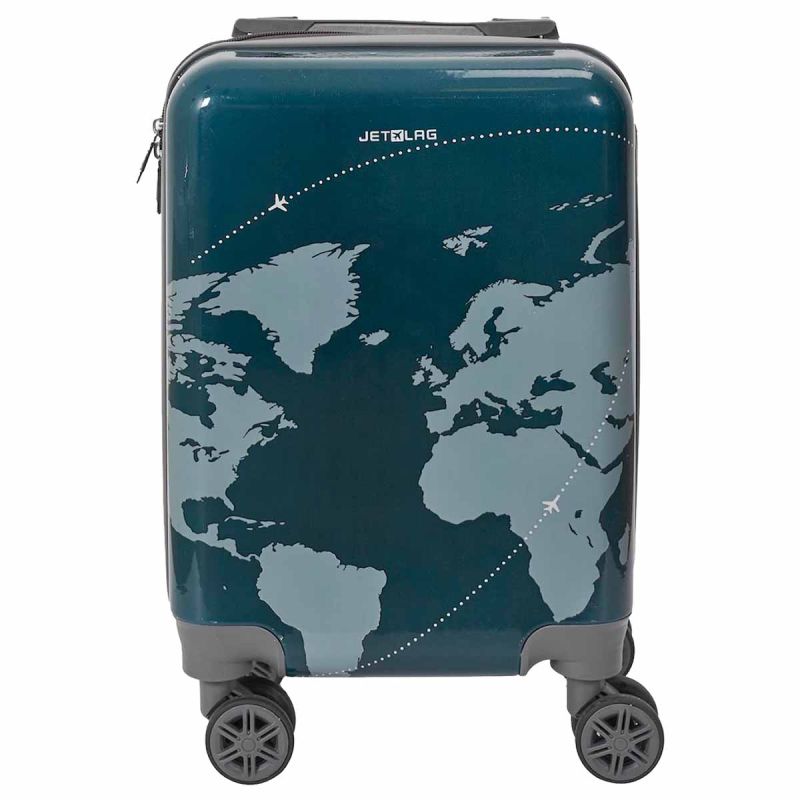 Valise Cabine Noir 24L Rigide en Polycarbonate avec Roues Pivotantes 360° et Cadenas Sécurisé à Code