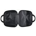 Lot de 5 Valises Rigides Argent (18L-100L) avec Vanity, Roues Pivotantes 360°, Poignée de Traction et Cadenas Sécurisé à Code