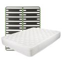 KERZO - Pack Matelas ressorts ensachés + AltoSenso 160x200cm