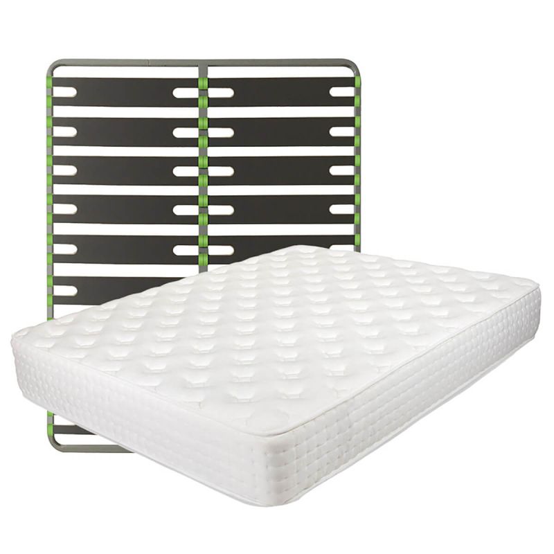 KERZO - Pack Matelas ressorts ensachés + AltoSenso 160x200cm
