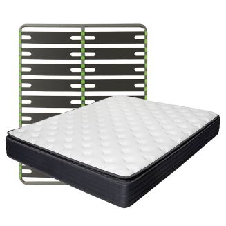TAMAR - Pack Matelas ressorts ensachés + AltoSenso 160x200cm